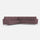 Divano Angolare 7 Posti 288x288x85 cm Yasel in Tessuto Prugna