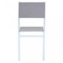 Sedia da Giardino Avana 46x57x85 h cm in Textilene Bianco