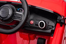 Macchina Elettrica per Bambini Licenza Fiat 500 12V con Telecomando Rosso