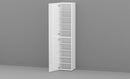 Armadio 1 Anta 45x35x191 cm Kompact Bianco Lucido  