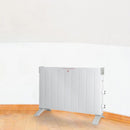 Termoconvettore Elettrica 2500W Portatile Bianco