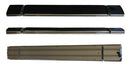 Stufa Elettrica ad Infrarossi da Parete Soffitto 97x18,9x6,7 cm 1000W con Altoparlanti Bluetooth Nero
