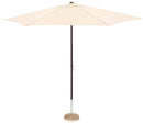 Ombrellone da Giardino Ø3 m Palo Ø38 mm in Ferro e Poliestere Garden Ecrù