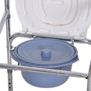 Sedia a Rotelle Impermeabile con WC Rimovibile  