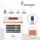 Deumidificatore d'Aria 19,2 Litri 1010W 2 Velocità Bianco
