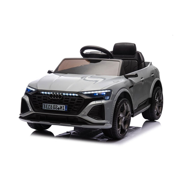 Macchina Elettrica per Bambini 12V Licenza Ufficiale Audi SQ8 E-Tron con Telecomando e Sedile Pelle Grigio prezzo