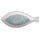 Vassoio 30,5x13,5x4,2 cm  in Ceramica VdE Tivoli 1996 Cozumel Acqua Marina
