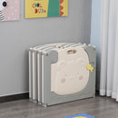 Box Recinto Attività per Bambini 160x152x62 cm  Grigio e Bianco