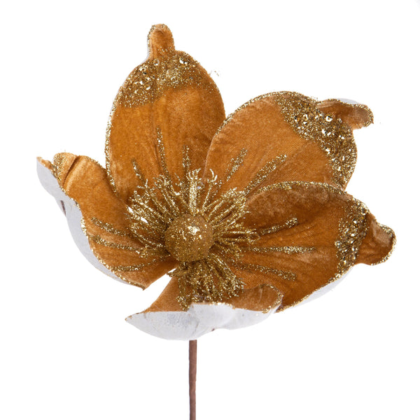 prezzo Set 12 Pick Magnolia 15 cm Oro