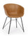 Sedia Warhol Cuoio Vintage in Similpelle Cuoio