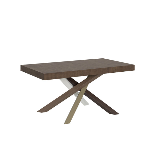 Tavolo Allungabile 160-420x90x77 cm Volantis Noce prezzo
