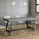 Tavolo 160x90x76 cm Achille Fix Cemento