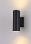 Lampada da parete Outdoor in Metallo Bowery Nero