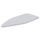 Copriasse Ricambio Asse da Stiro Prestige 123x48 cm Cotone Spugna Feltro Grigio     