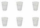 Set 6 Bicchieri Ø8,5x10,5 cm in Vetro Villa d'Este Home Tivoli Floyd Trasparenti