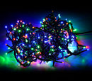 Minilucciole natalizie multicolor 240 led 8 giochi di luci 11,56 metri