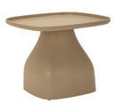 Tavolinetto Gea Tortora 48x48x38 cm in Polipropilene Grigio      