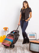 Passeggino Trolley Leggero per Bambini Zibos Velo Ziggy Black Nero