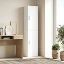Libreria 40x35x180 cm Scaffalatura Moderna 5 Ripiani in MDF Bianco      