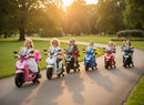 Scooter Elettrico per Bambini Licenza Ufficiale Honda SH125 12V con Ruote EVA e Sedile Pelle Grigio