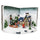 Villaggio Natalizio 31x19x21 cm Libro Grigio con Luci Suoni Movimento