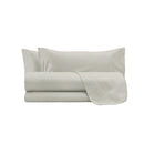 Set Lenzuola Sopra Sotto e 2 Federe Linea Water Washed Sabbia