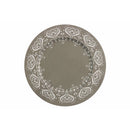 Set 6 Sottopiatti in latta Ø33cm Villa d'Este Myconos
