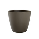 Vaso Rotondo Indoor e Outdoor Tera Bayon Kit Sand Ø30 cm in Plastica Sabbia 