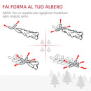 Albero di Natale Artificiale 150 cm 440 Rami  Pino Verde