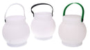 Lampada 12 Led Multicolor Ø15x15 cm Bluethoot in Polietilene Bianca