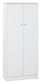 Mobile 2 Ante 62x147x34 cm Bianco Lisco