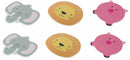 Set 6 Tovagliette a Forma di Animali 36x34 cm in Plastica Villa d'Este Home Tivoli