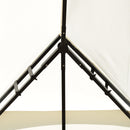 Gazebo da Giardino 300x400x270 cm Struttura in Metallo Telo Impermeabile Color Crema      