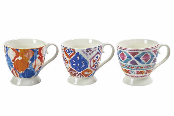 Set 6 Tazze in Porcellana 250 ml Villa d'Este Home Tivoli Casablanca sconto