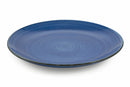 Set 6 Piatti Piani Ø27,5x3 cm in Gres Villa d'Este Home Tivoli New Baita Blu