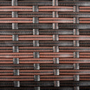 Tavolino Basso da Giardino 90x50x35 cm in Rattan Marrone