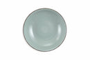 Set 6 Piatti Fondi Ø20,5x5 cm in Gres Villa d'Este Home Tivoli Baita Glazed Grigio