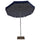 Ombrellone da Giardino Ø2 m Palo Ø33 mm in Acciaio Maffei Venezia Duplex Blu/Bianco e Blu