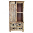Mobile Tybalt 90x45x180 h cm in Legno Marrone