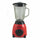 Frullatore Elettrico 500W Bicchiere 1,5 Litri 2 Velocità Kooper Rosso