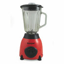 Frullatore Elettrico 500W Bicchiere 1,5 Litri 2 Velocità Kooper Rosso
