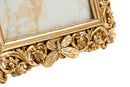 Cornice Classical 22x1,7x27,3 cm in Resina e Vetro Oro      