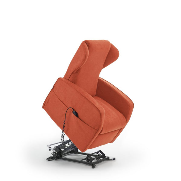 prezzo Poltrona Alzapersona Elettrica 2 Motori 73x101x86 cm Adele in Microfibra Dispositivo Medico 1 Arancione