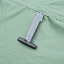 Tenda da Campeggio Pop Up 4-5 Persone 263,5x220x123 cm con Porte e Finestre Verde e Grigio