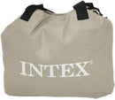 Materasso Singolo Gonfiabile 99x191x46 cm Floccato da Campeggio con Pompa Intex 64412