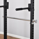 Stazione Fitness Multifunzione 155x118x220 cm in Acciaio Nera