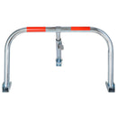 Barriera Dissuasore di Parcheggio Sosta 76,5x47x40,5 cm in Metallo 