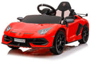 Macchina Elettrica per Bambini 12V con Licenza Lamborghini Aventador Rossa