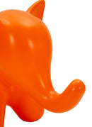 Sgabello Elephant Arancione 86x46x56 cm in Polietilene Arancione      