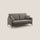 Divano 2 Posti 160x94x90 cm in Tessuto Talpa